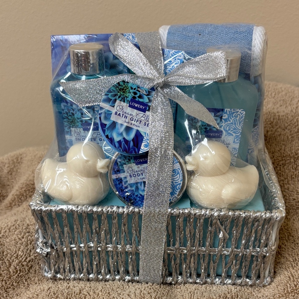 Love Blue Bath Gift Set